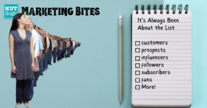 All about the list banner